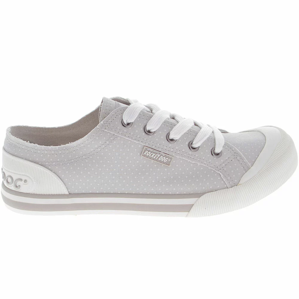 Rocket Dog Jazzin Lifestyle Shoes - Womens Grey Polka Dot