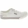 Rocket Dog Jazzin Lifestyle Shoes - Womens White Canvas