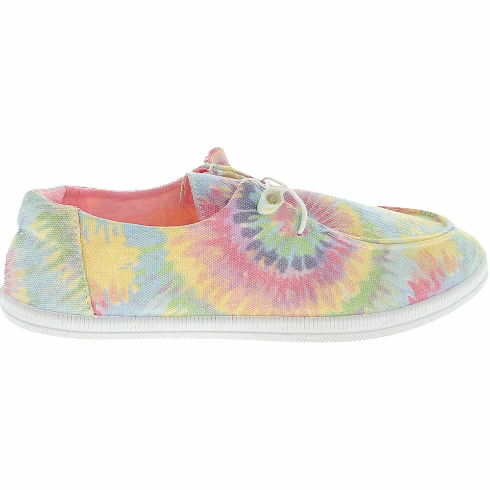 Rocket Dog Mellow Lifestyle Shoes - Womens Multi Rainbow Tie Dye