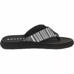 Rocket Dog Spotlight 2 Flip Flops - Womens Black Black White