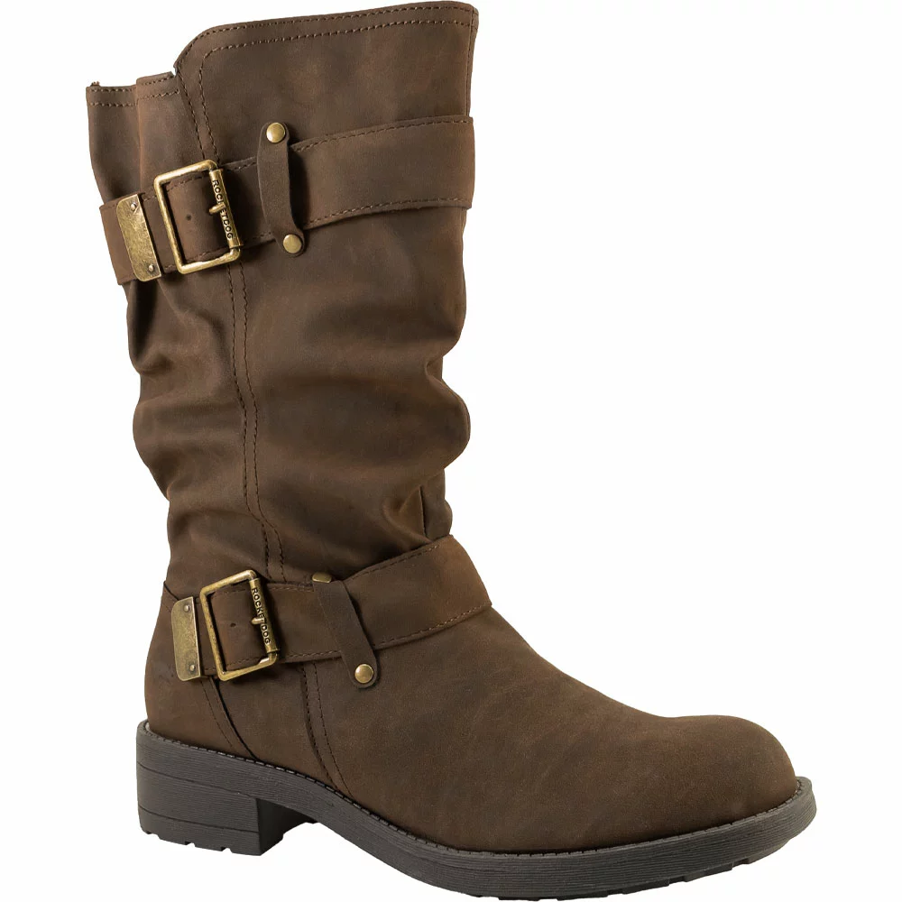 Rocket Dog Trumble Tall Dress Boots - Womens Dark Brown - Image 2