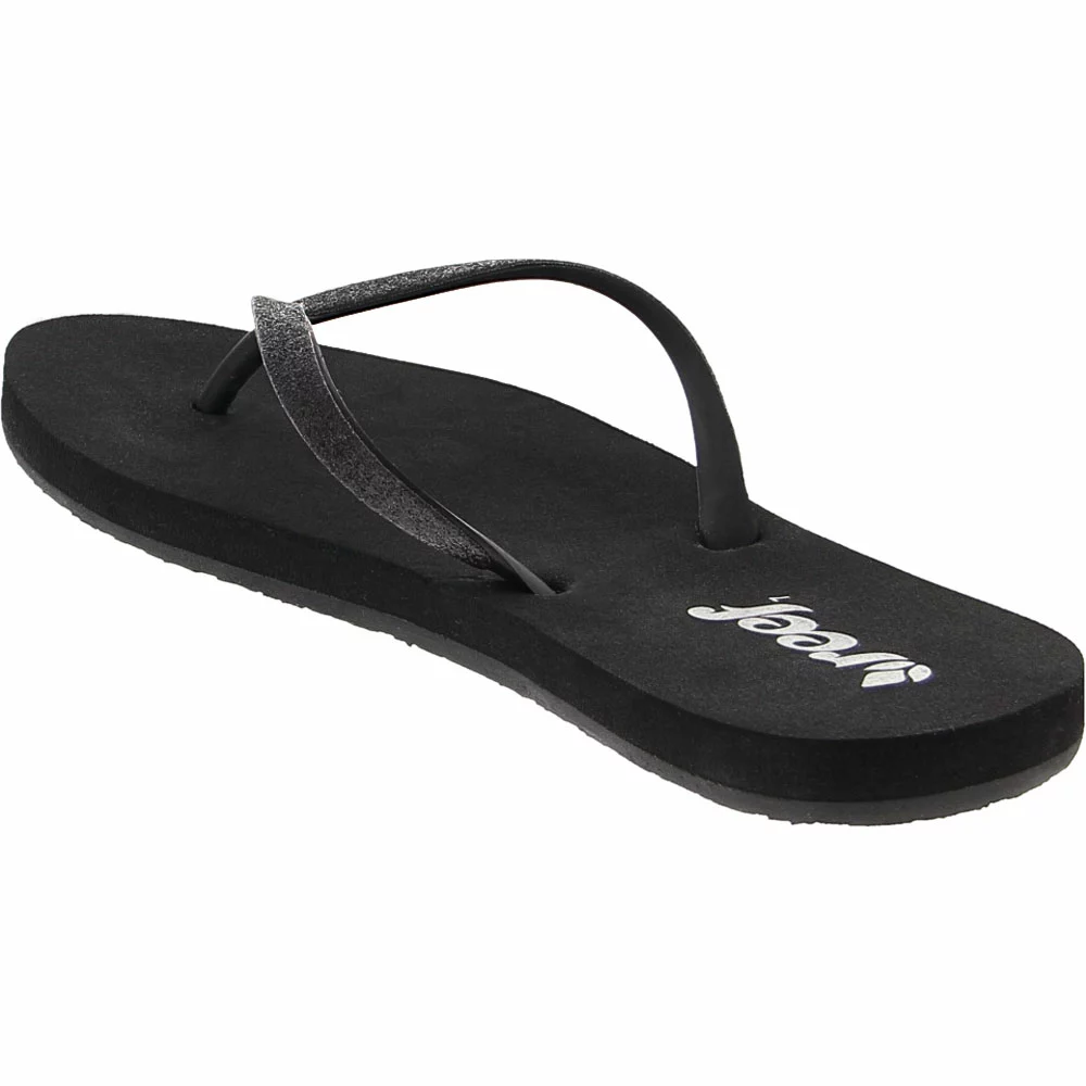 Reef Stargazer Flip Flop Sandals - Womens Black - Image 3