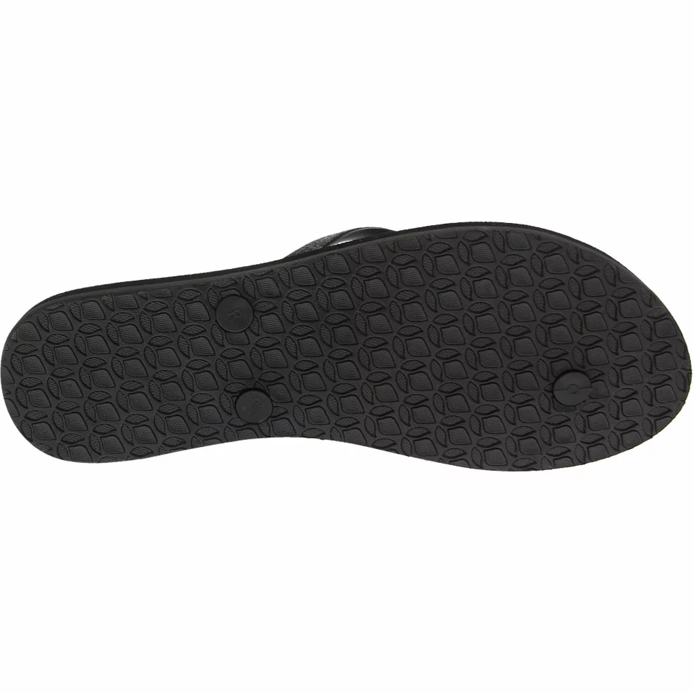 Reef Stargazer Flip Flop Sandals - Womens Black - Image 4