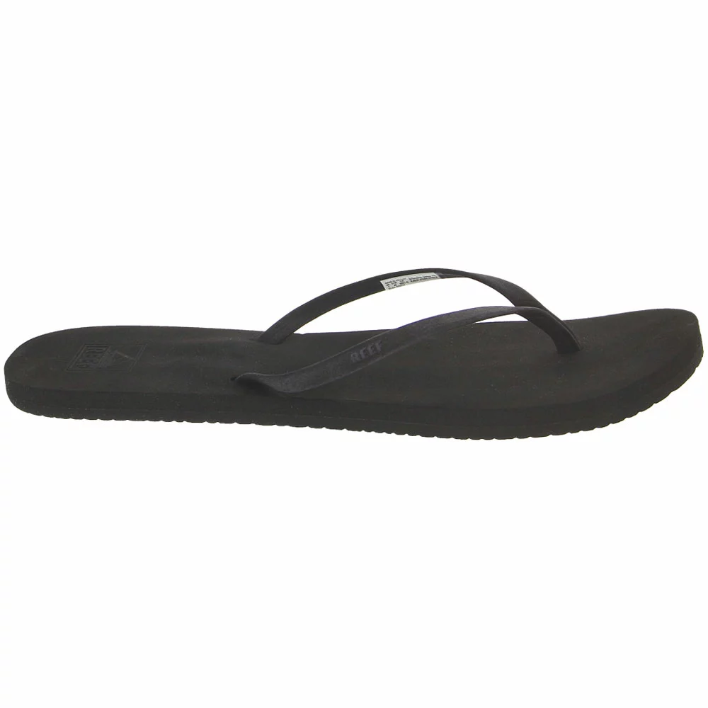 Reef Bliss Nights Flip Flops - Womens Black