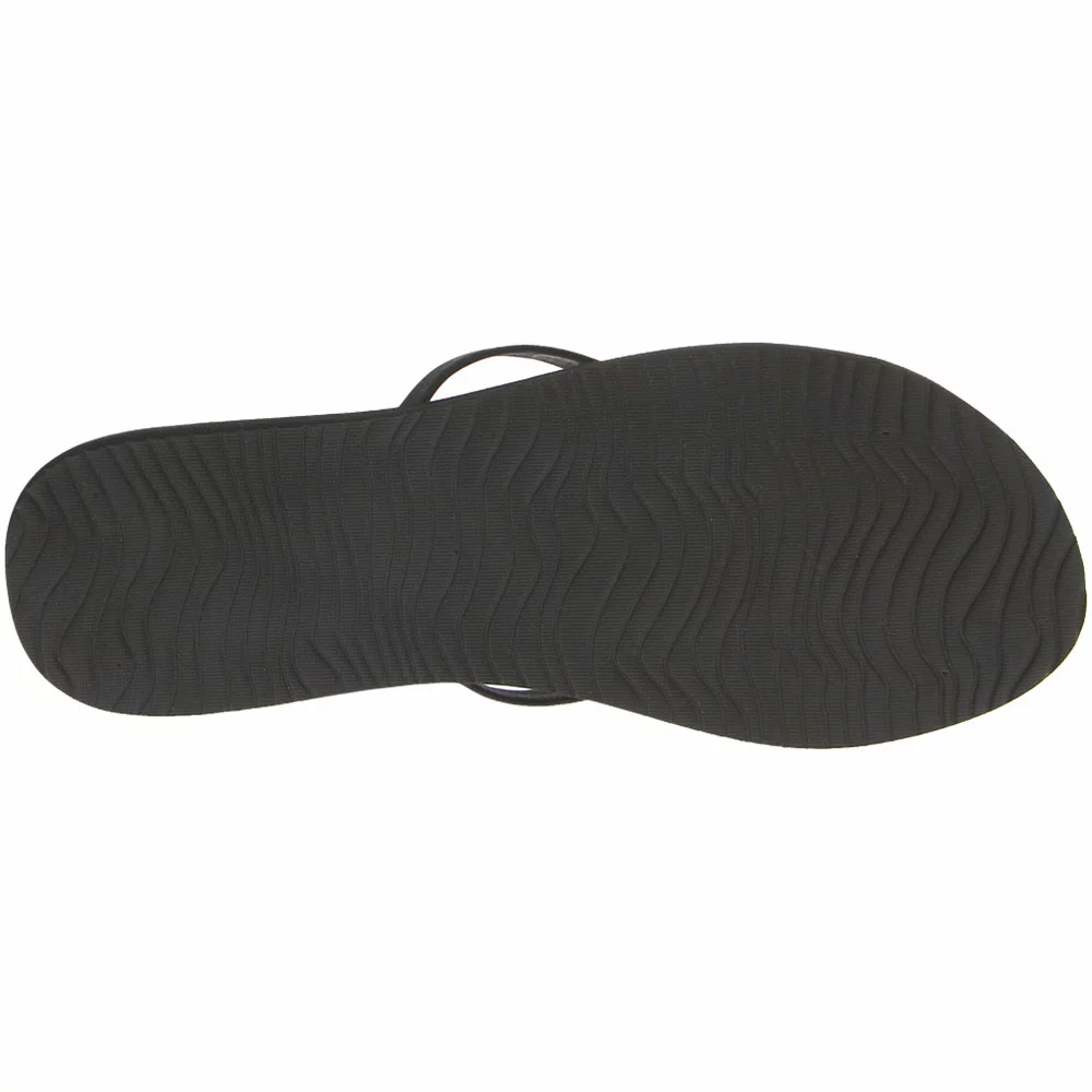 Reef Bliss Nights Flip Flops - Womens Black - Image 4