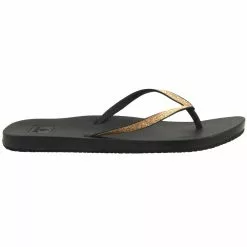 Reef Cushion Bounce Stargaz Flip Flops - Womens Gold