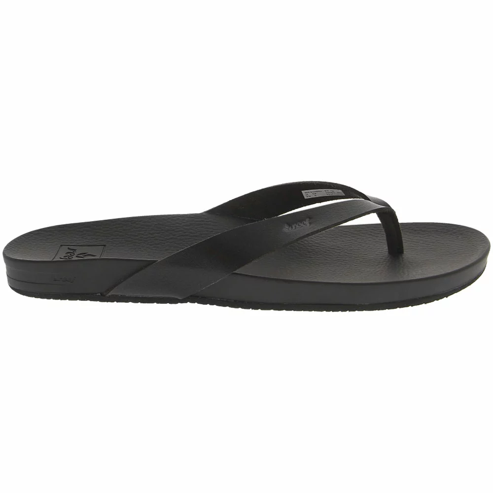 Reef Cushion Bounce Court Flip Flops - Womens Black