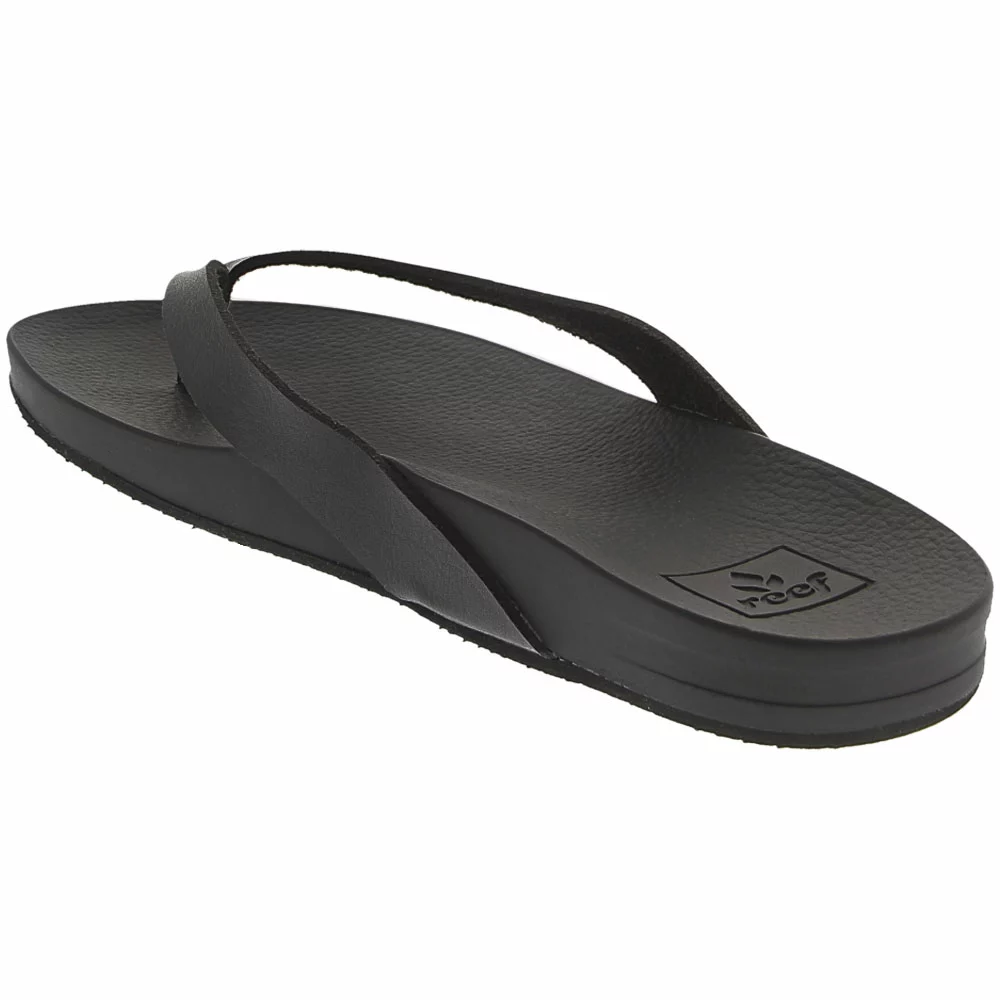 Reef Cushion Bounce Court Flip Flops - Womens Black - Image 3
