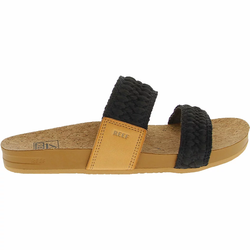 Reef Cushion Vista Thread Sandals - Womens Black