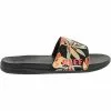 Reef One Slide Sandals - Womens Black Monstera