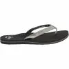 Reef Cushion Sands Flip Flops Womens Sandals Gunmetal