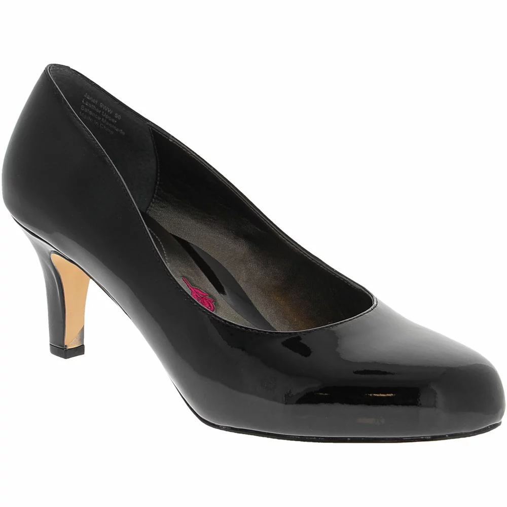 Ros Hommerson Janet Dress Shoes - Womens Black Patent - Image 2