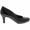 Ros Hommerson Janet Dress Shoes - Womens Black Patent
