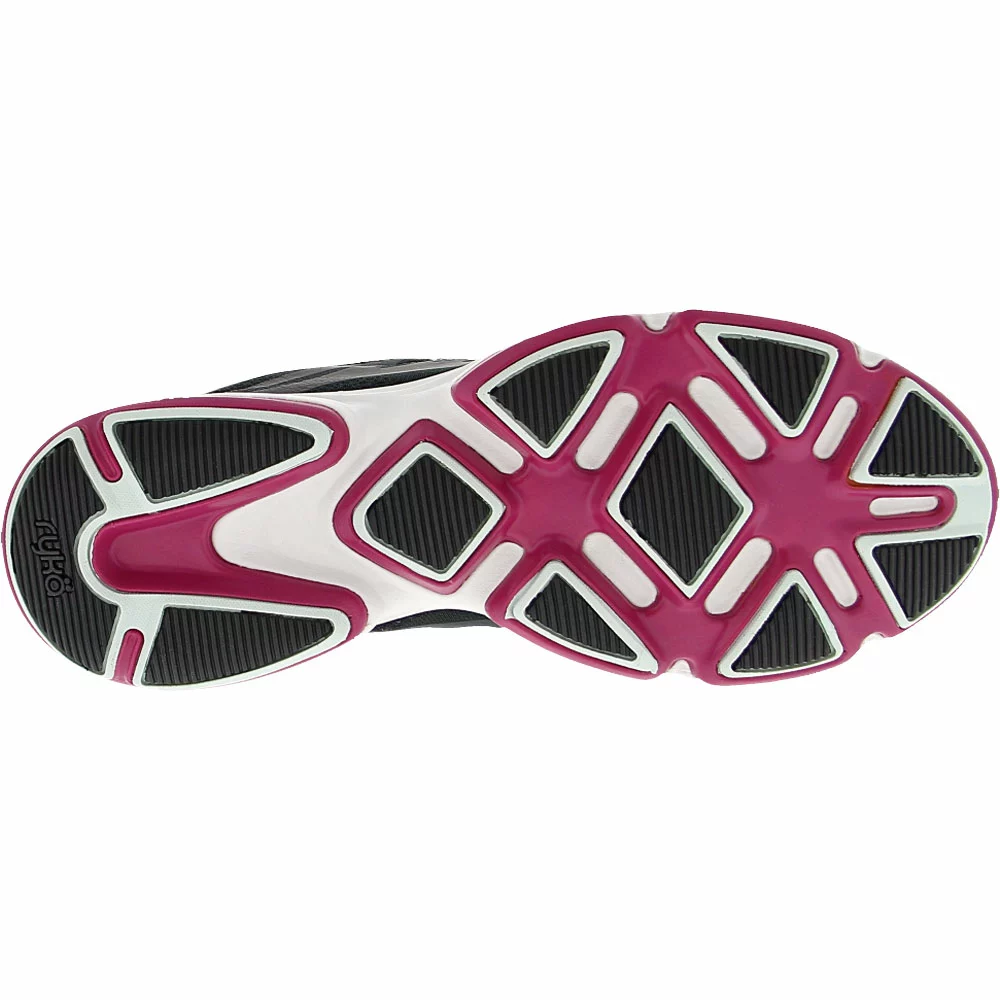 Ryka Devotion Plus 2 Walking Shoes - Womens Black Pink - Image 4