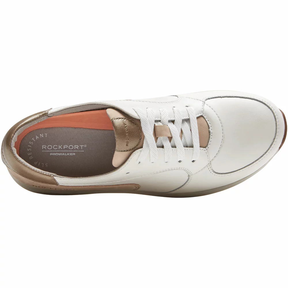 Rockport Trustride Prowalker Walking Shoes - Womens White - Image 3