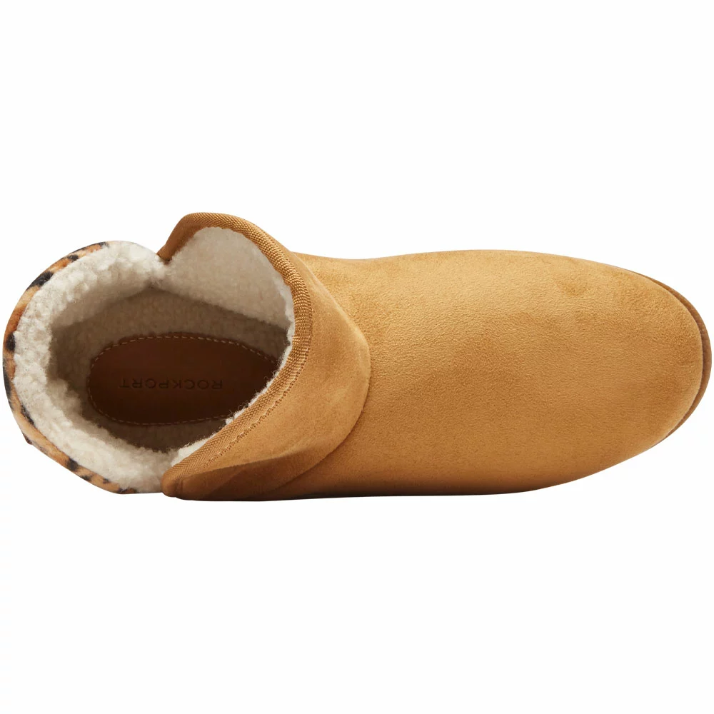 Rockport Veda Slipper Boot Slippers - Womens Leopard - Image 3