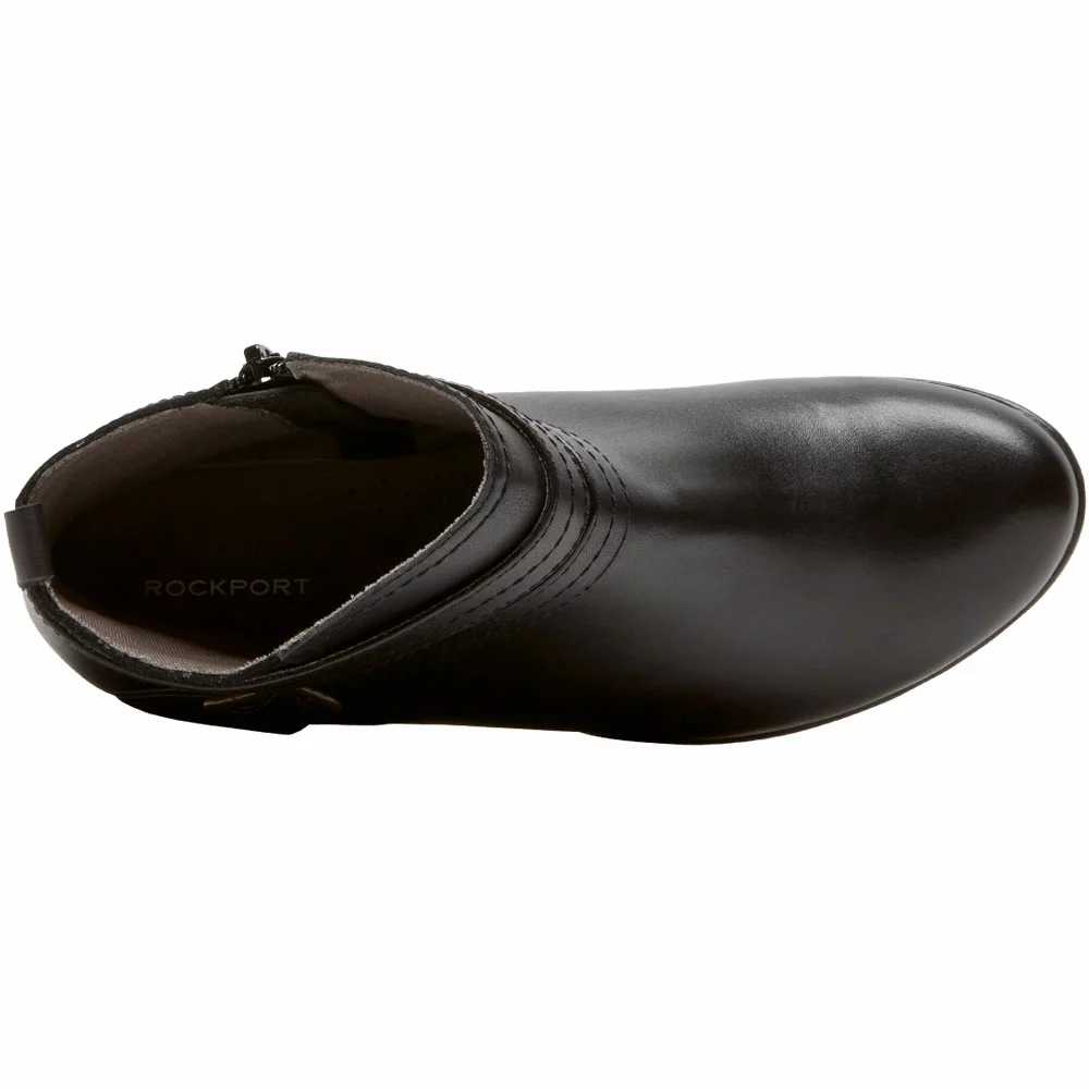 Rockport Carly Strap Boot Casual Boots - Womens Black - Image 3