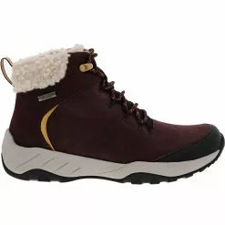 Rockport XCS Spruce Peak WP Womens Hiking Boots Oxblood