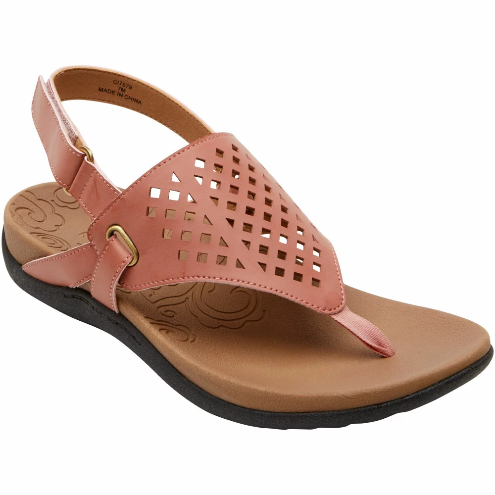 Rockport Ridge Thong Sandal - Womens Pink - Image 2