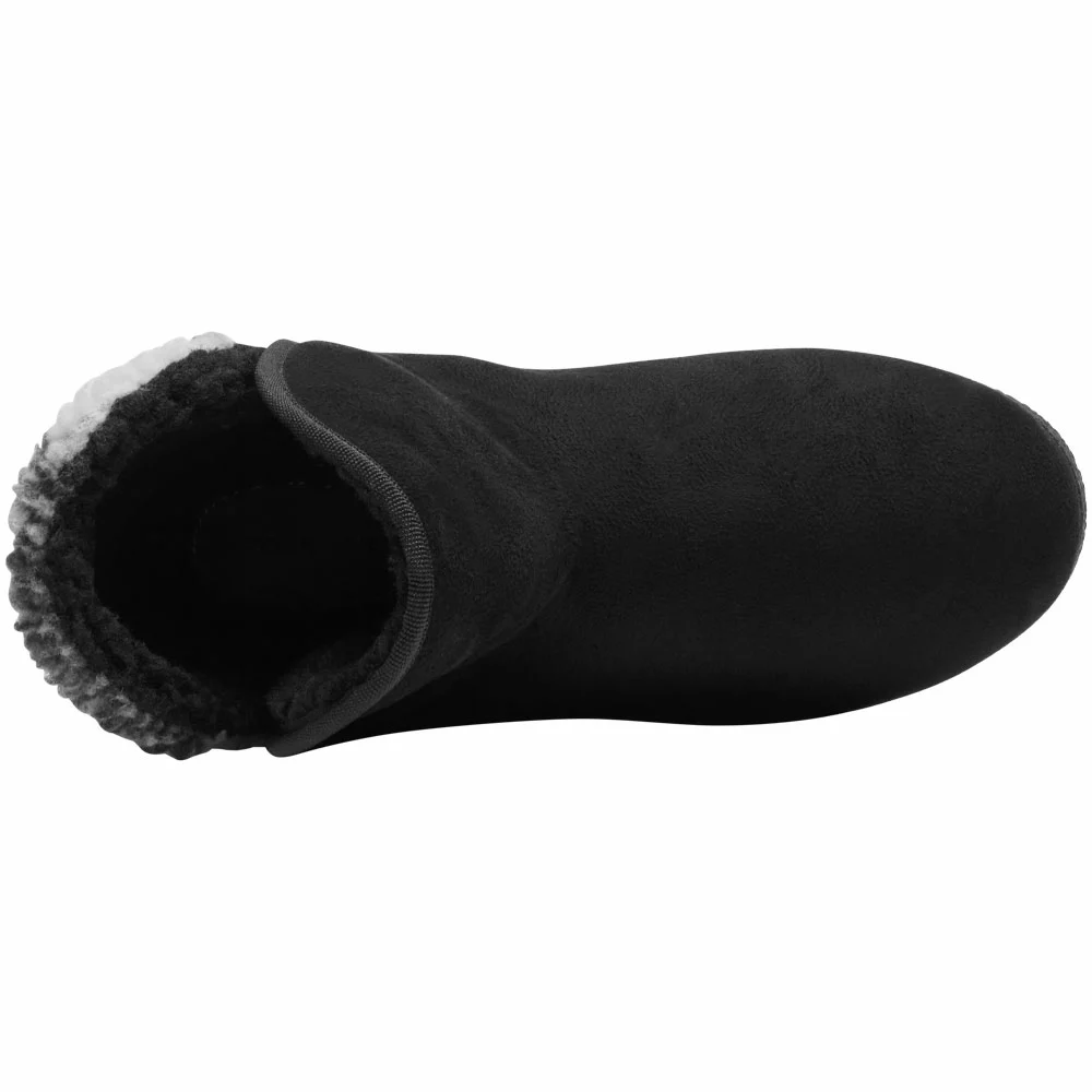 Rockport Slipper Boot Slippers - Womens Black Plaid - Image 3