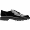 Rockport Kacey Oxford Casual Shoes - Womens Black Patent