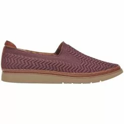 Rockport Cobb Hill Camryn Slip On Womens Casual Shoes Eggplant