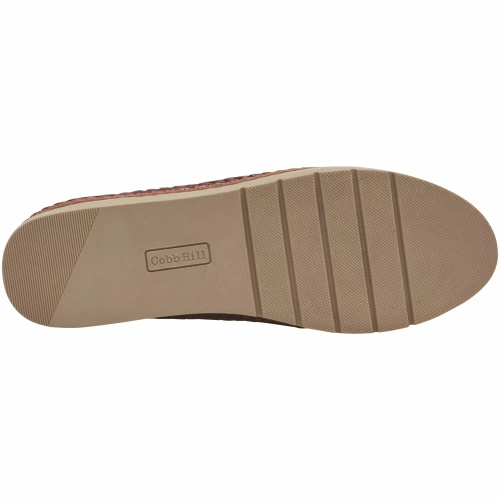 Rockport Cobb Hill Camryn Slip On Womens Casual Shoes Eggplant - Image 4