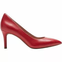 Rockport Total Motion 75mm Pointed Toe Womens Dress Shoes Scarlet