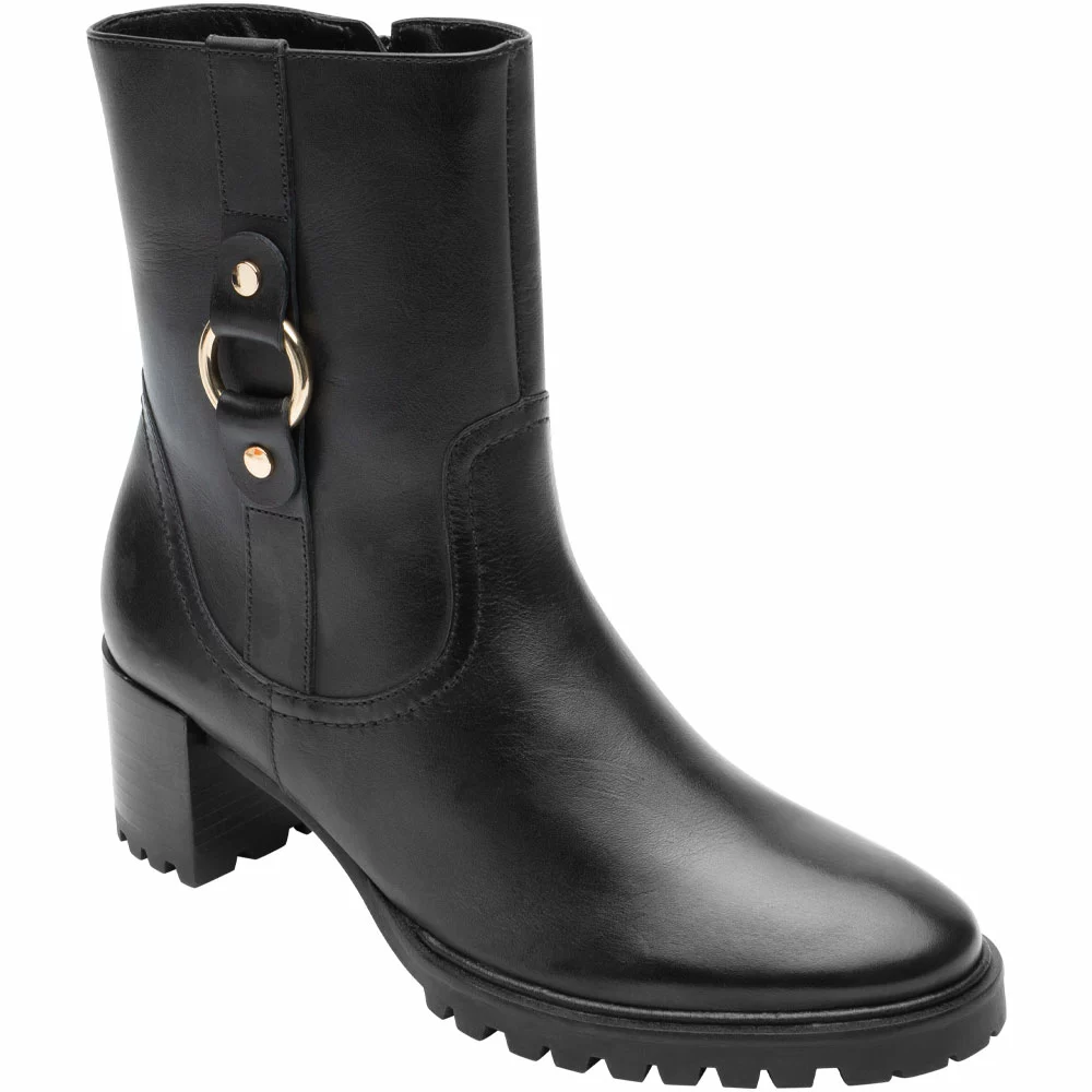 Rockport Lagos Bootie Casual Boots - Womens Black - Image 2