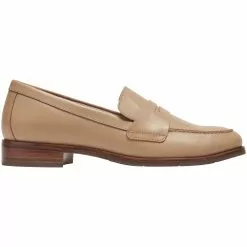 Rockport Sena Penny Loafer Womens Casual Dress Shoes Nude