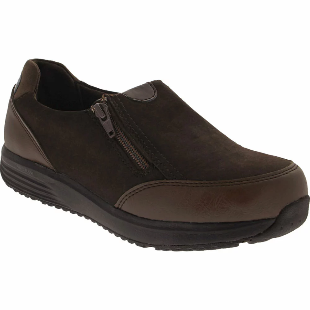 Rockport Works Boots Rockport Works Rk500 Trustride Safety Toe Work Shoes - Womens Brown - Image 2