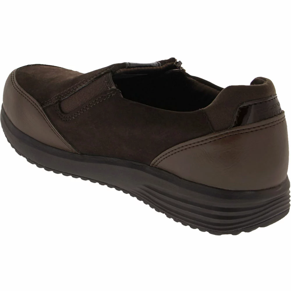 Rockport Works Boots Rockport Works Rk500 Trustride Safety Toe Work Shoes - Womens Brown - Image 3