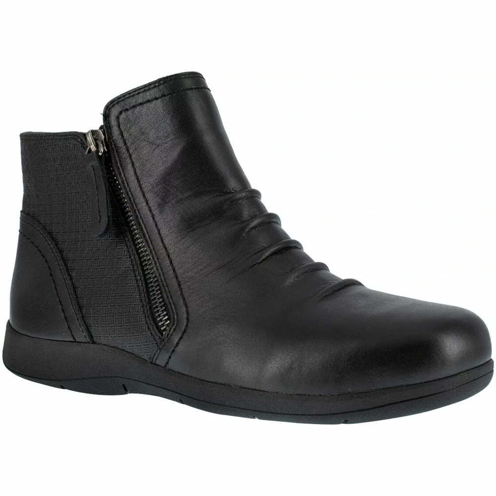 Rockport Works Boots Rockport Works Rk762 Safety Toe Work Boots - Womens Black - Image 2
