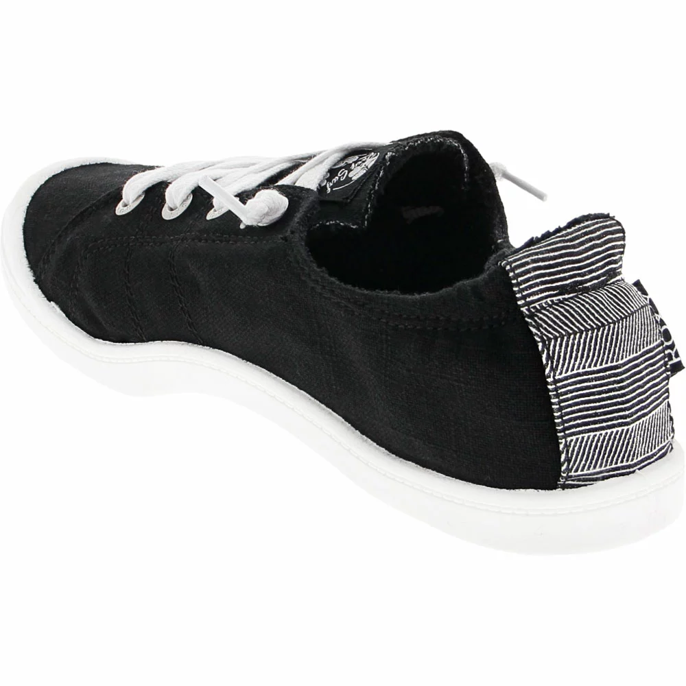 Roxy Bayshore 3 Lifestyle Shoes - Womens Black White - Image 3