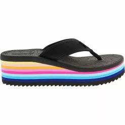 Roxy Kallie Platform Womens Sandals Multi