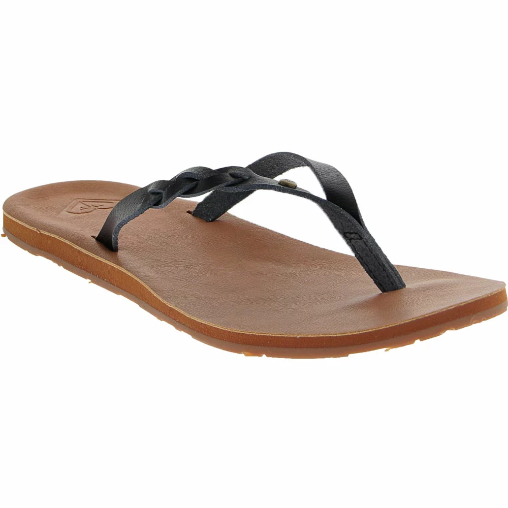 Roxy Liza 4 Flip Flops - Womens Black - Image 2