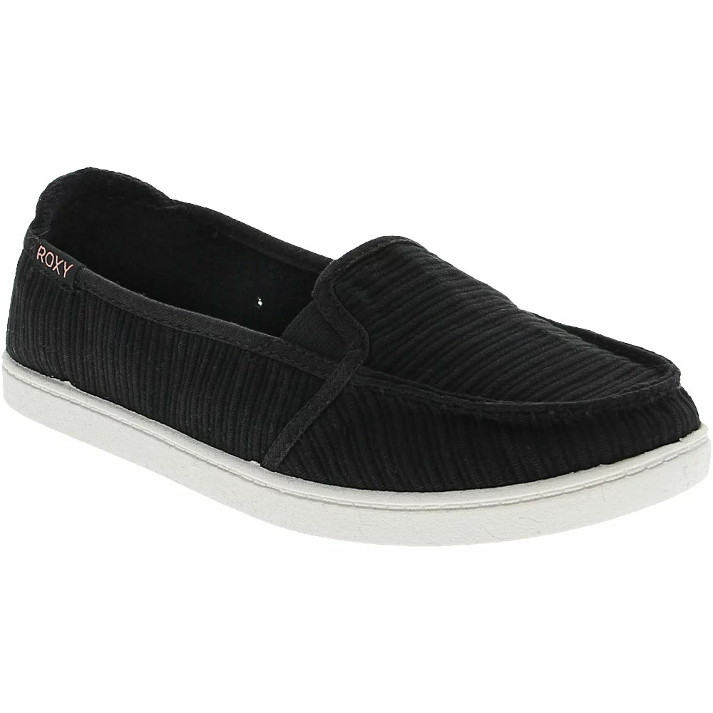Roxy Minnow 7 Lifestyle Shoes - Womens Black - Image 2