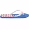 Roxy Tahiti 7 Flip Flops - Womens Blue