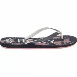 Roxy Tahiti 7 Flip Flops - Womens Dark Navy