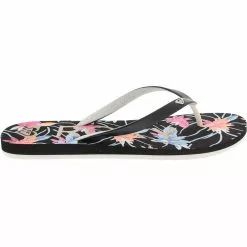 Roxy Tahiti 7 Flip Flops - Womens Black Pink