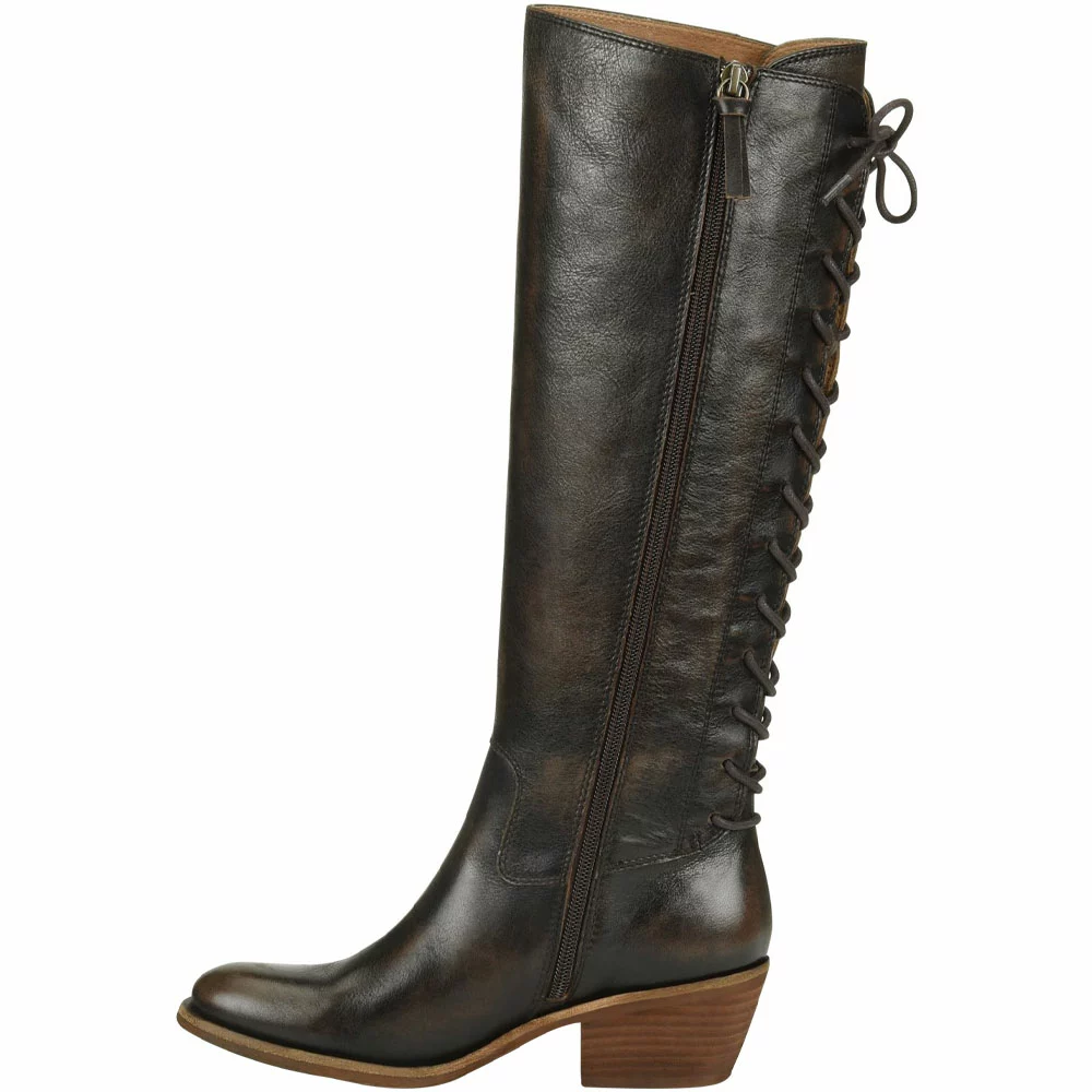 Sofft Sharnell Heel Tall Dress Boots - Womens Whiskey - Image 3
