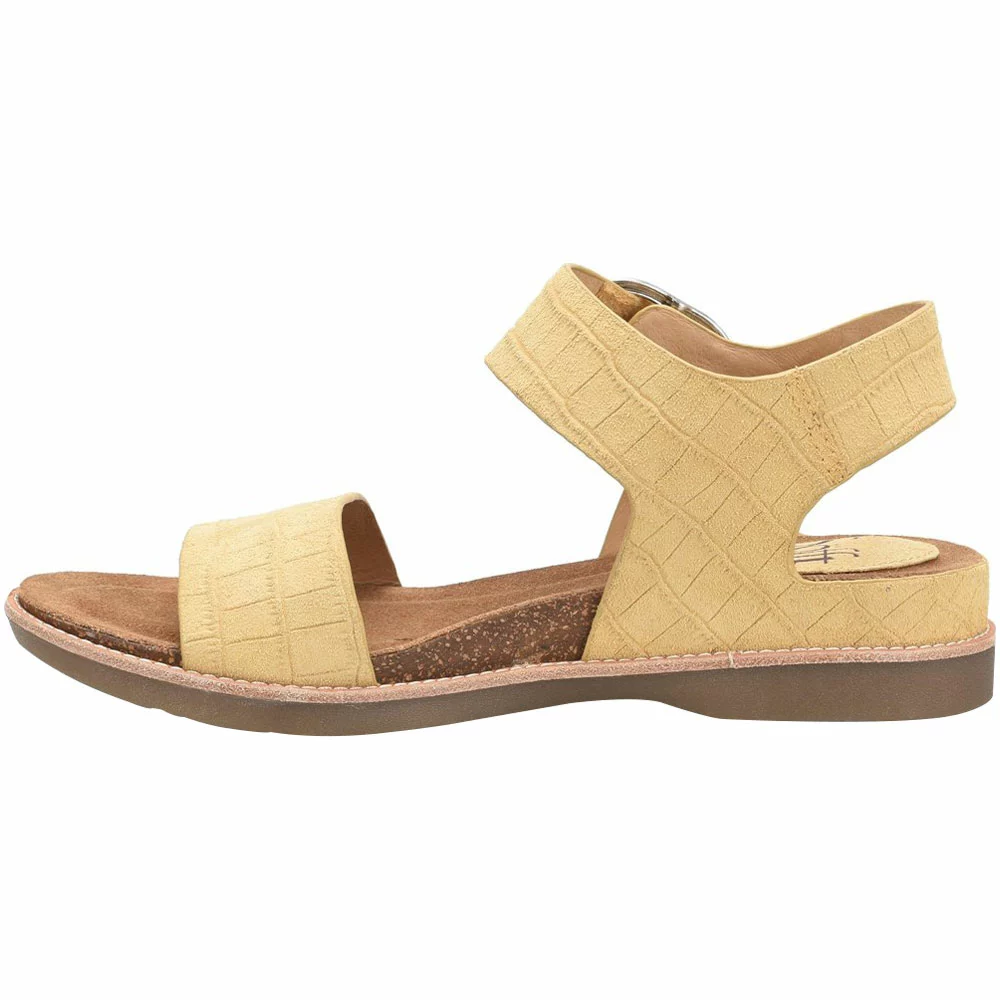 Sofft Bali Sandals - Womens Yellow Nubuck - Image 3