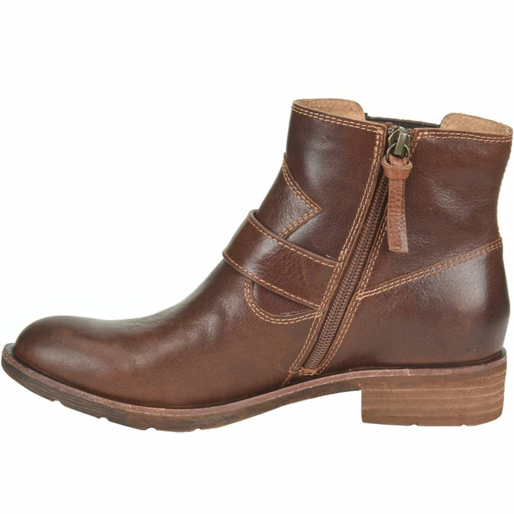 Sofft Brocke Ankle Boots - Womens Brown - Image 3
