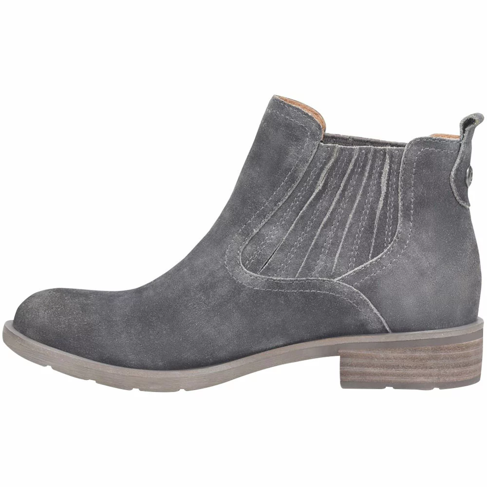 Sofft Bellis 3 Ankle Boots - Womens Grey Suede - Image 3