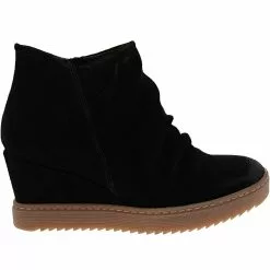 Sofft Siri Ankle Boots - Womens Black Suede