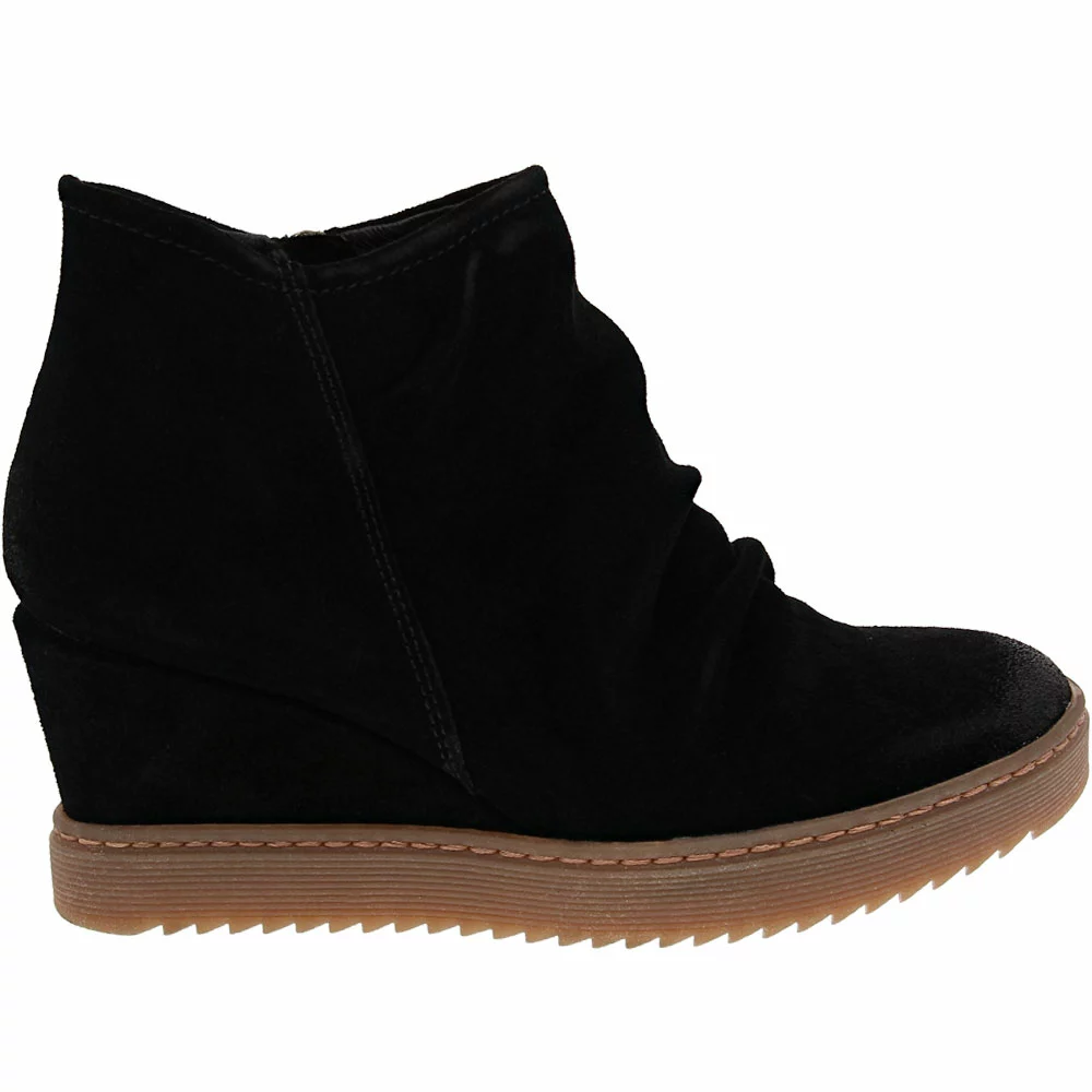 Sofft Siri Ankle Boots - Womens Black Suede