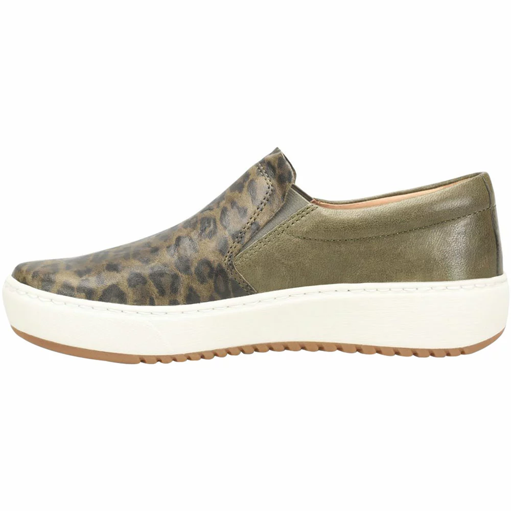 Sofft Watney Lifestyle Shoes - Womens Green Leopard - Image 3