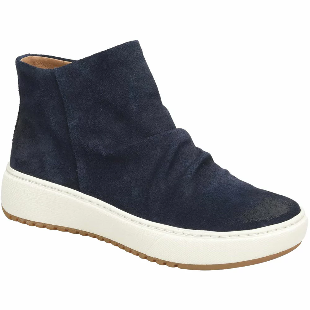 Sofft Waydell Casual Boots - Womens Navy Suede - Image 2