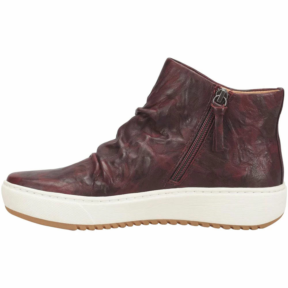Sofft Waydell Casual Boots - Womens Wine - Image 3