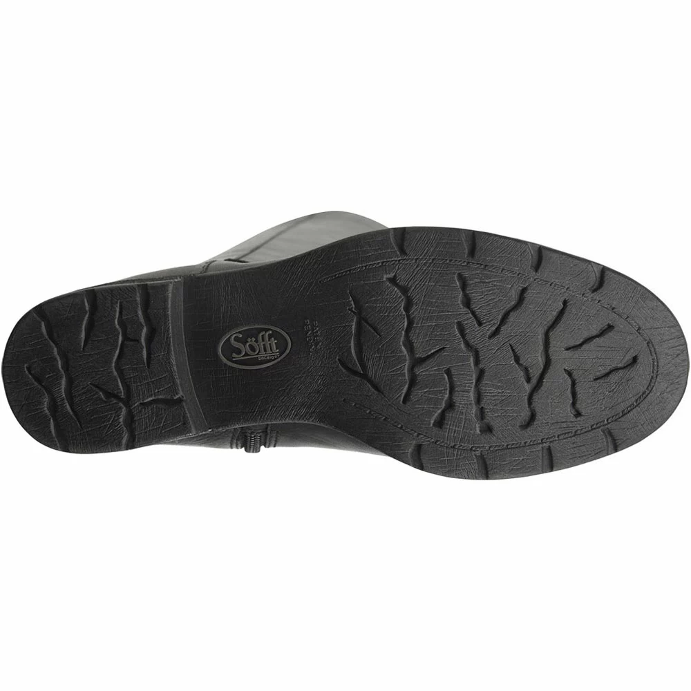 Sofft Sharnell 2 Tall Dress Boots - Womens Black Leather - Image 4